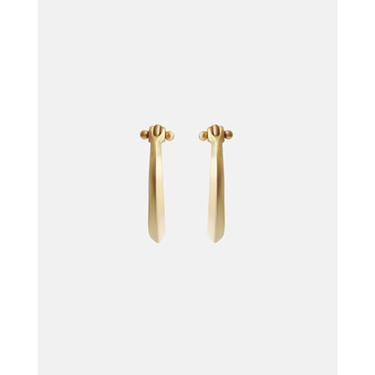 COMFORT HOOP / EARRINGS - a perfect blend of style and comfort. With its lightweight design and easy-to-wear construction, these earrings are a must-have accessory for any occasion. 14k yellow gold, white gold or rose gold Handmade hinge 100% ethically-sourced gold