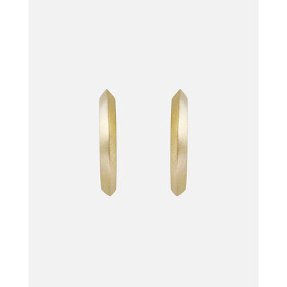 Introducing our Everyday / Hoop Earrings, a versatile and timeless accessory that effortlessly elevates any outfit. With their easy-to-wear design, these earrings are a must-have addition to your jewelry collection. 14k Yellow Gold Satin Finish HxW: 13.75mm x 2.20mm Need different material, stone, finish?